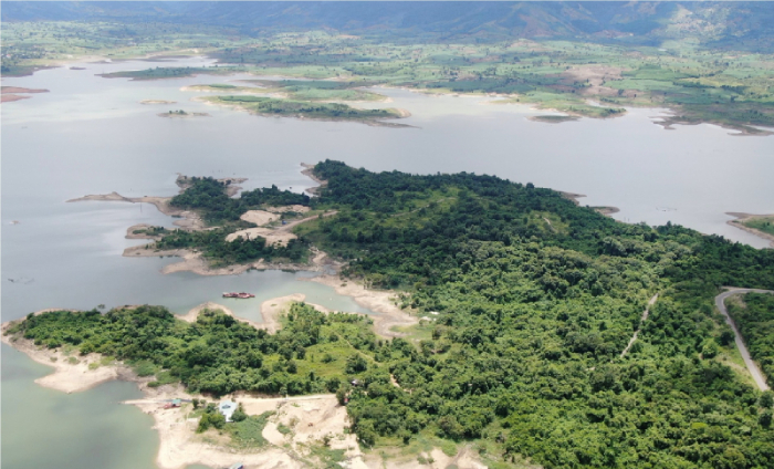 Toàn cảnh khu bảo tồn từ trên cao