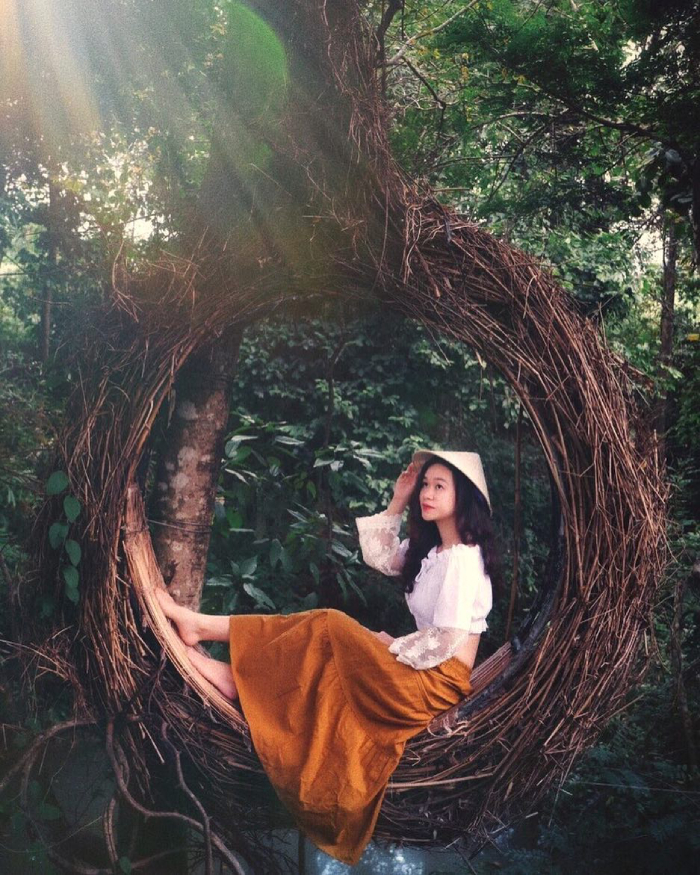 Vườn cảnh sẽ cho bạn những bức ảnh thần sầu giữa thiên nhiên