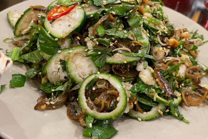 Gỏi cà đắng thơm ngon đậm đà