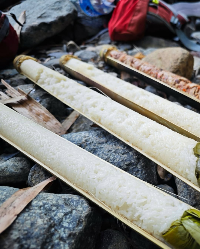 Cơm lam ngon ở cách chế biến giữ trọn hương thơm tự nhiên