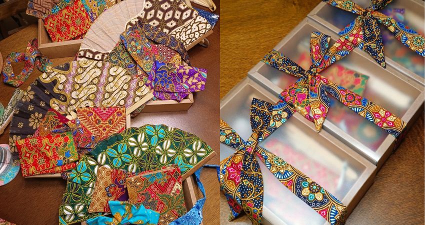 Các sản phẩm quà tặng lưu niệm từ vải batik