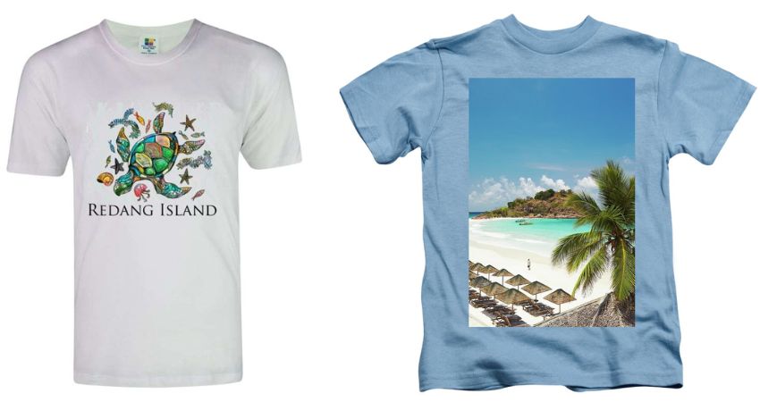 Áo thun in hình đảo Redang - cẩm nang du lịch Redang Island Malaysia