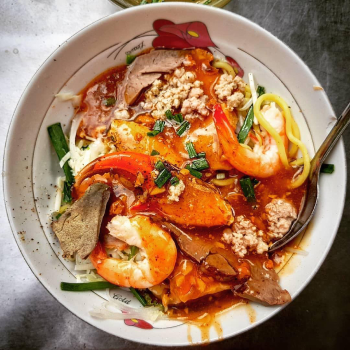 Hủ tiếu Mỹ Tho phiên bản trộn hấp dẫn