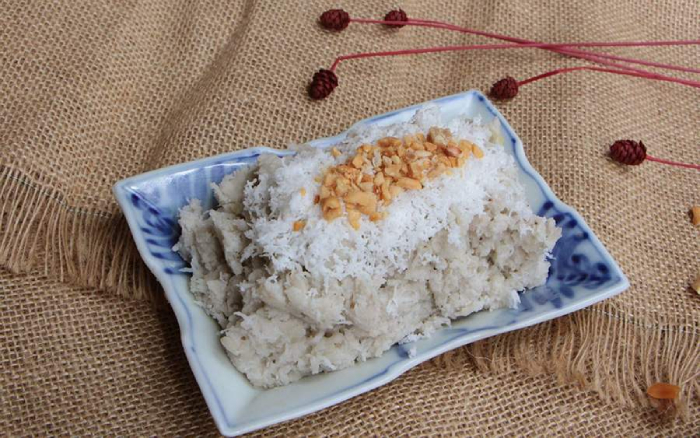 Chuối quết dừa béo ngậy thơm ngọt