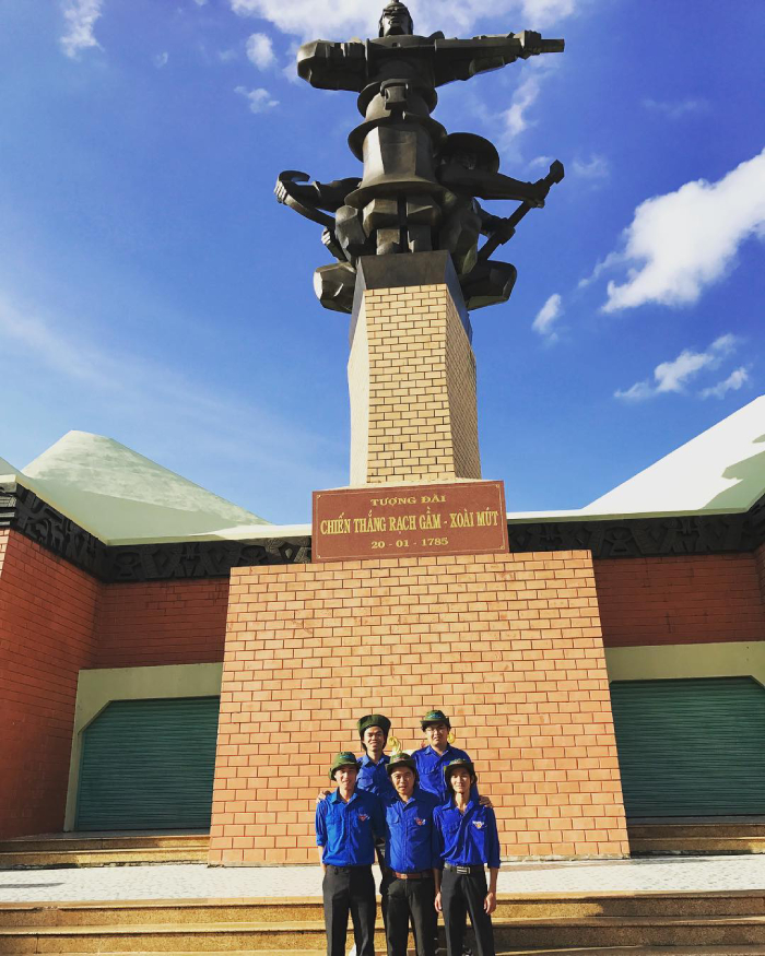 Khu di tích đánh dấu chiến thắng oai hùng trên sông nước của ông cha
