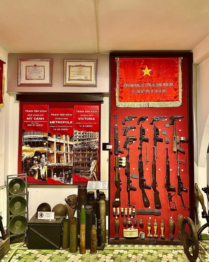 Bảo tàng Biệt động Sài Gòn lưu giữ lại những ký ức chân thật nhất của lực lượng biệt động xưa