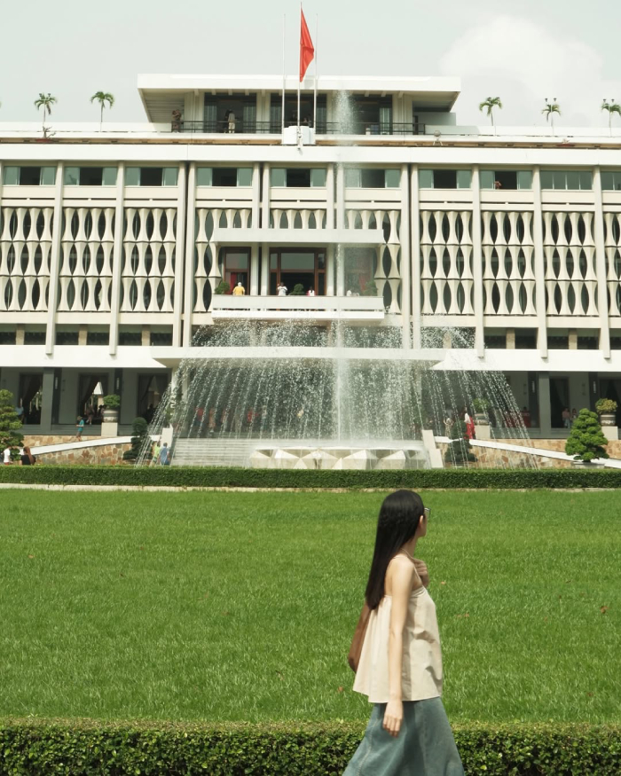 Dinh Độc Lập là công trình nổi bật tại TP. Hồ Chí Minh