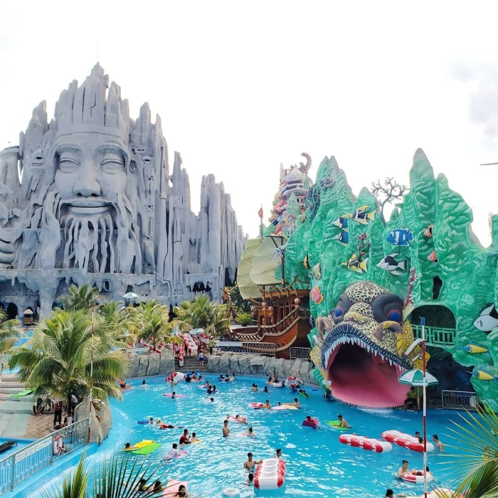 Suối Tiên là điểm vui chơi giải trí quy mô lớn có dấu ấn văn hóa kỳ ảo