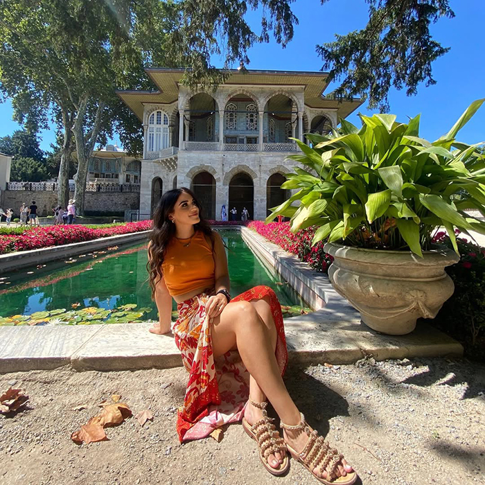 Đi bằng xe buýt công cộng tới cung điện Topkapi Thổ Nhĩ Kỳ