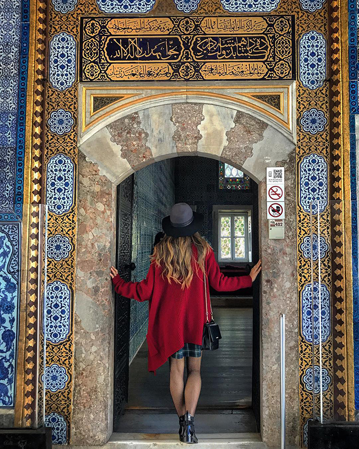 Mùa thu (Tháng 9 - Tháng 11) tại cung điện Topkapi Thổ Nhĩ Kỳ