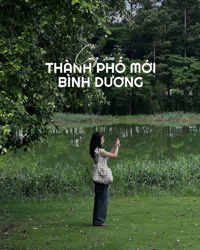 Địa điểm check-in đẹp ở Bình Dương - Công viên Thành Phố Mới