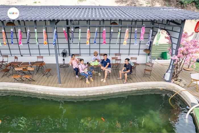 Khu ẩm thực ở Gozoo Farm Đất Đỏ Vũng Tàu