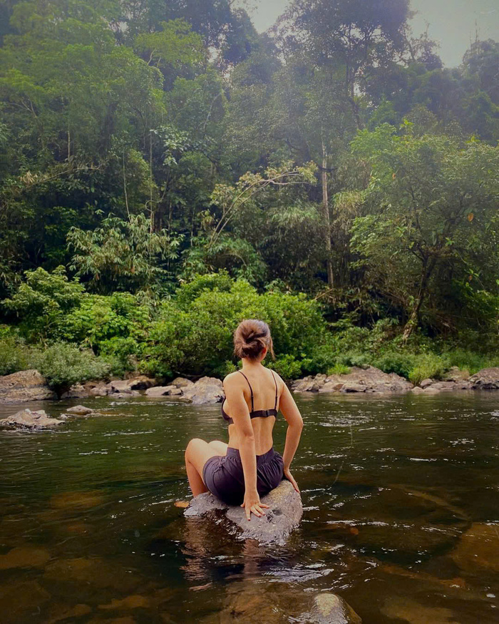 Kinh nghiệm du lịch thác K50 Gia Lai - Trải nghiệm tắm suối