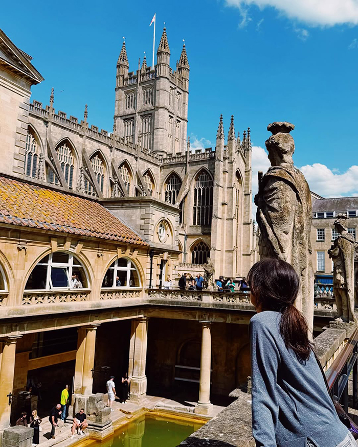 Di chuyển bằng xe buýt/coach tới thành phố bath nước anh