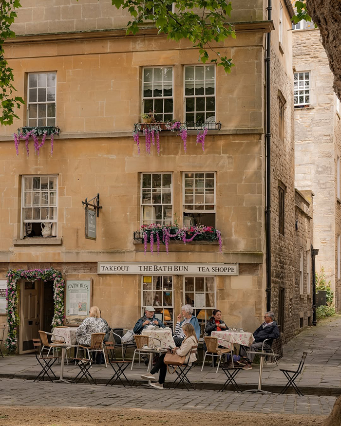 Mùa xuân tại thành phố Bath nước Anh