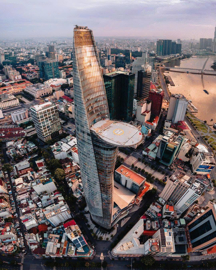 Bãi đậu trực thăng ởToà nhà Bitexco TPHCM 