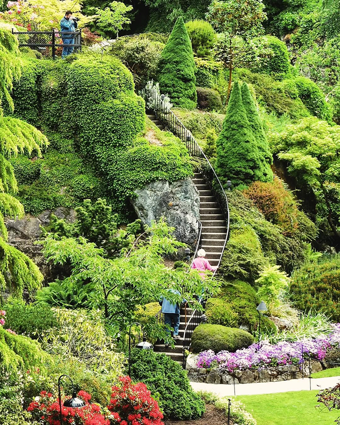 Vườn Nhật Bản tại vườn hoa Butchart Canada