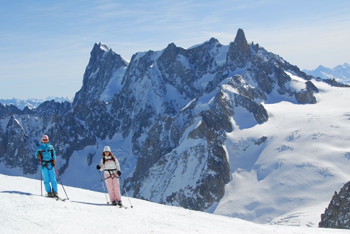 địa điểm trượt tuyết mùa hè ở châu Âu 