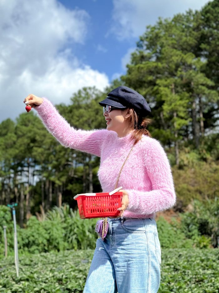 Minh Hằng du lịch Đà Lạt