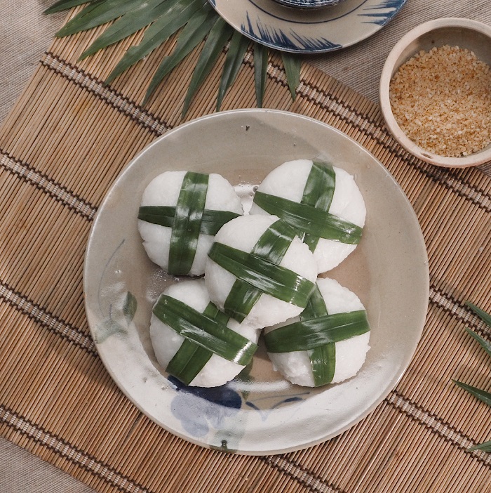 Cơm nắm Đặc sản Phú Thọ chấm muối vừng cực ngon