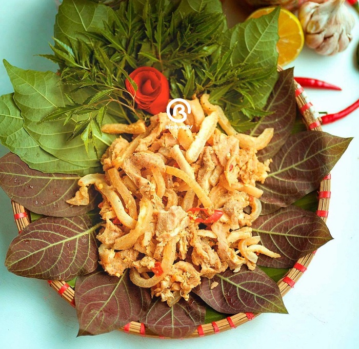 Đặc sản Phú Thọ Thịt chua ăn với cơm hay để nhậu vui cũng đều ngon miệng