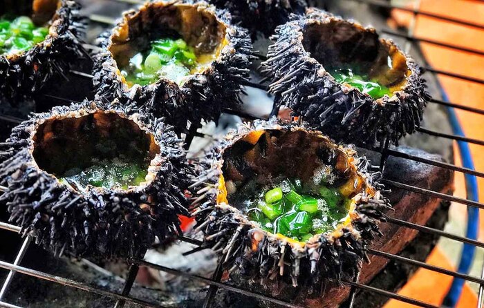 Thưởng thức hải sản tươi ngon ở Hòn Sơn Kiên Giang 