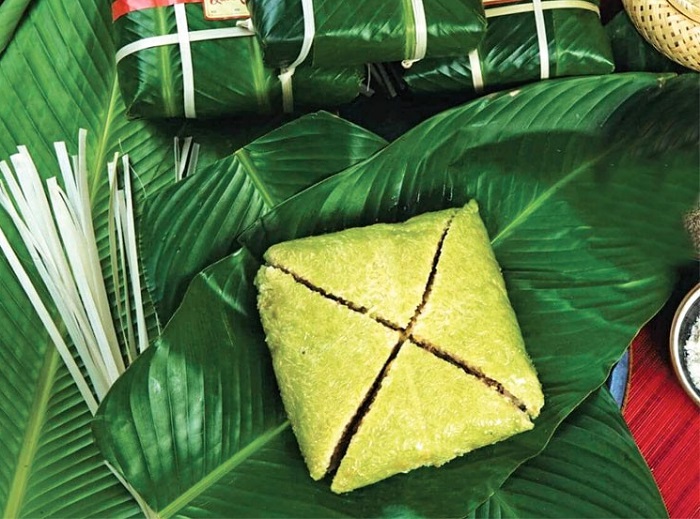 Bánh chưng Bờ Đậu thơm ngon nổi tiếng chẳng kém nem chua Đại Từ