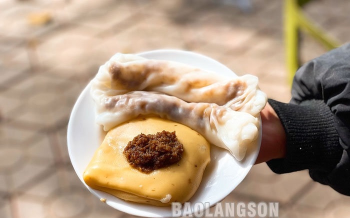 Bánh cuốn trứng – hương vị món ăn độc đáo không kém phở chua Lạng Sơn