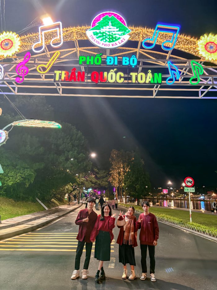 phố đi bộ Trần Quốc Toản Đà Lạt phố đi bộ Trần Quốc Toản Đà Lạt
