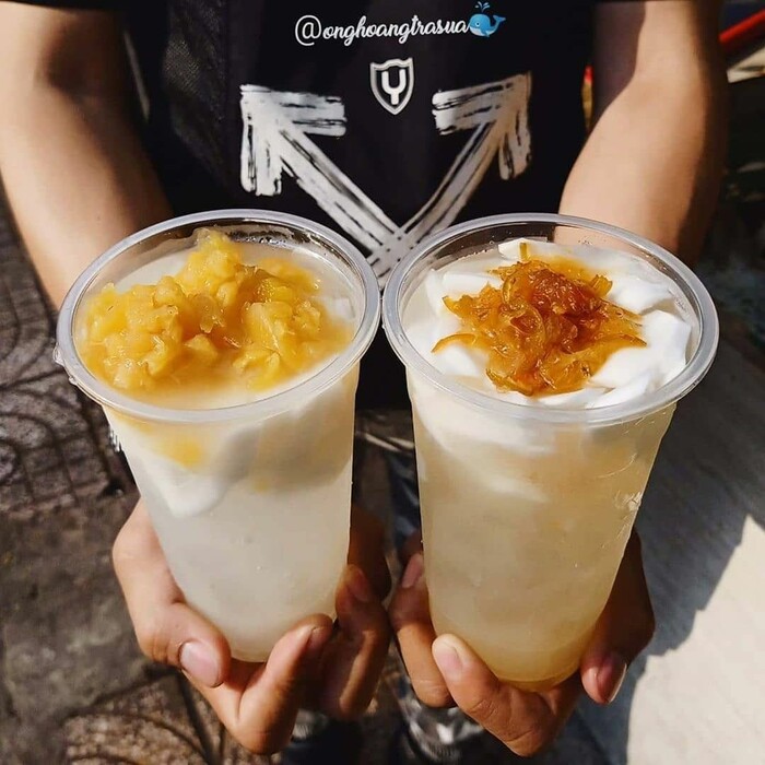 thức uống giải nhiệt mùa hè ở TP HCM dừa tắc ngọt thanh