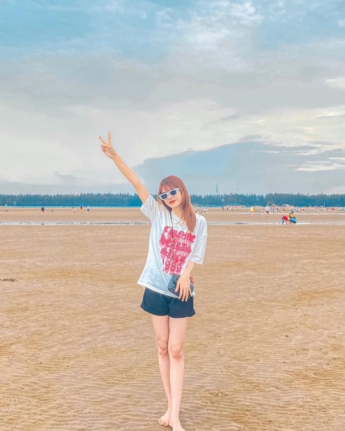 Biển Cồn Đen cũng đẹp không kém biển Cồn Vành Thái Bình Hưng Yên