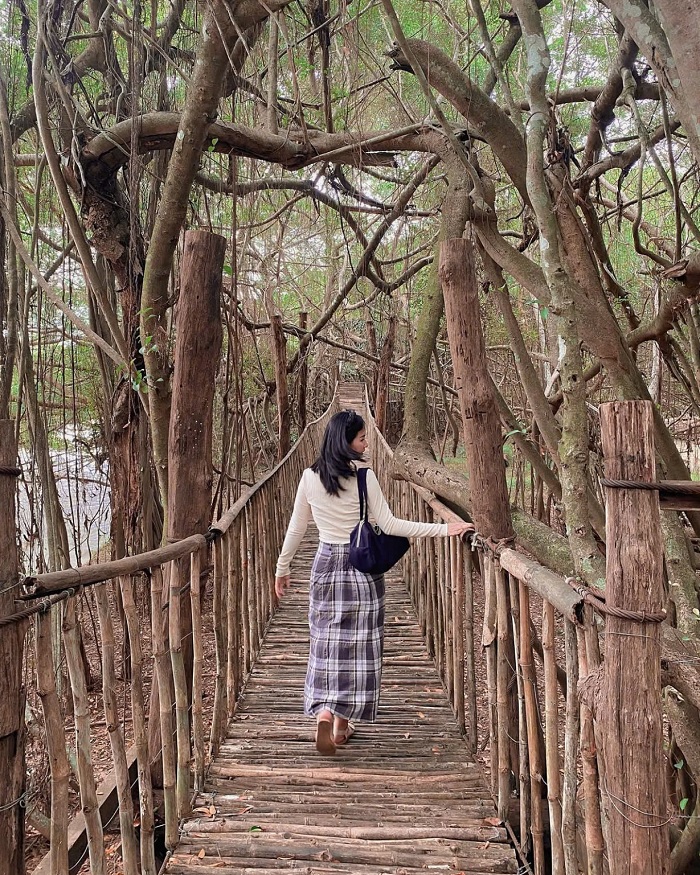 Du lịch Buôn Đôn Tây Nguyên nhất định phải ghé check in cây cầu treo