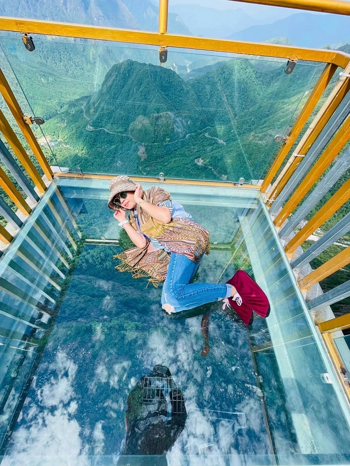 Những người yếu tim nên chú ý trước khi thăm quan Khu du lịch Cầu kính Rồng Mây Lai Châu