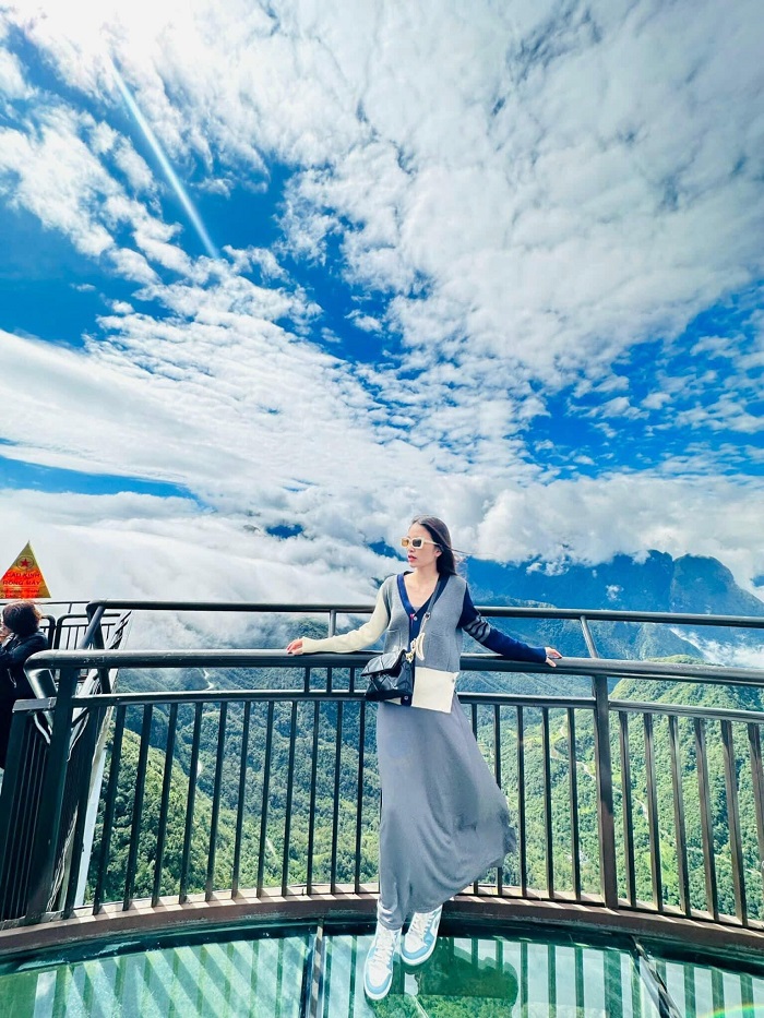 Có vô số góc chụp ảnh đẹp ở Khu du lịch Cầu kính Rồng Mây Lai Châu