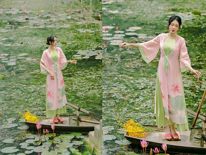 Kinh nghiệm du lịch Tam Cốc Bích Động cũng là nơi lên ảnh cực đẹp cho các nàng thơ