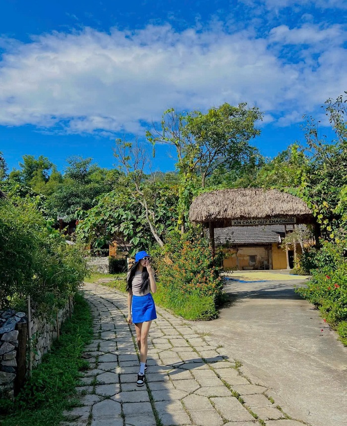 Bạn có thể tới làng Nặm Đăm Hà Giang bằng bất kỳ phương tiện nào