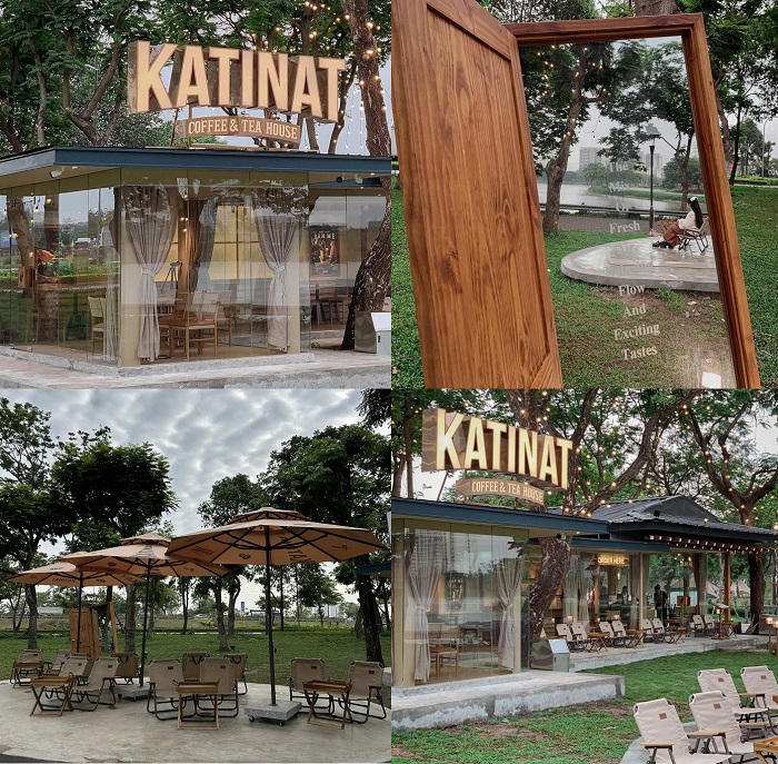 Quán cà phê vibe mùa hè ở Hà Nội nằm trong công viên Yên Sở xanh mát