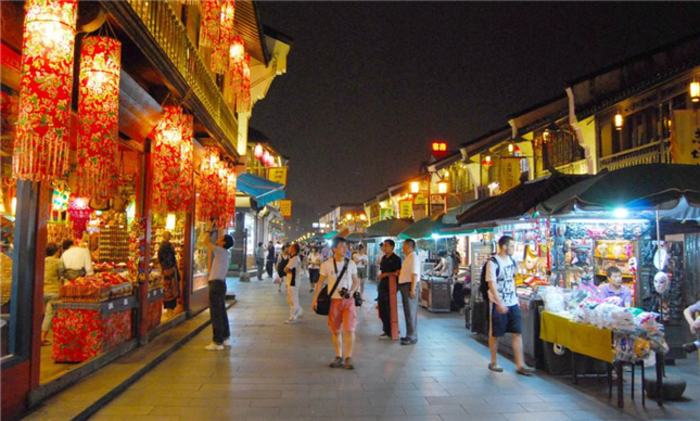 Phố Hefang cổ kính xinh đẹp tại Chiết Giang