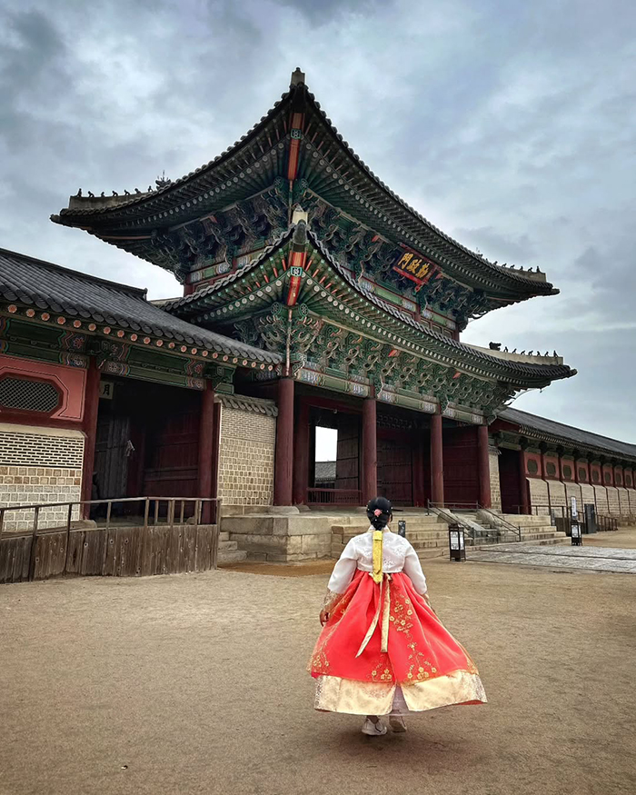 Khám phá cung điện Gyeongbok Hàn Quốc vào ban ngày