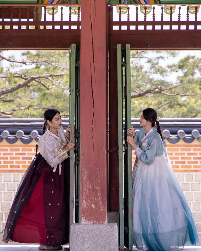 Du lịch cung điện Gyeongbok Hàn Quốc vào mùa hè