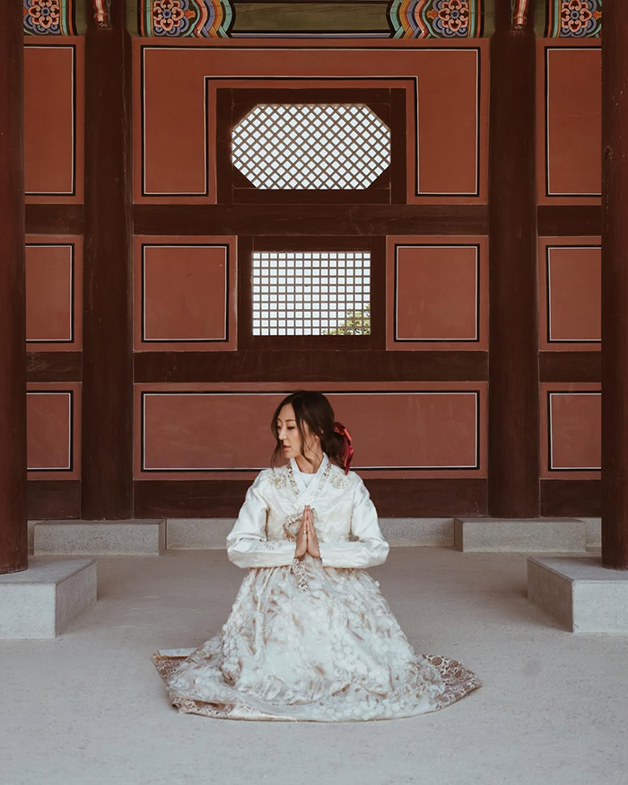 Điện Gangnyeongjeon tại cung điện Gyeongbok Hàn Quốc