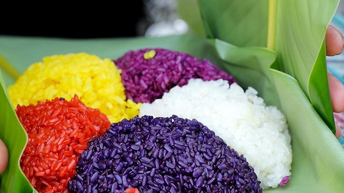 Xôi Đăm đeng - Đặc sản Bắc Kạn với hương vị thơm ngon và màu sắc đẹp