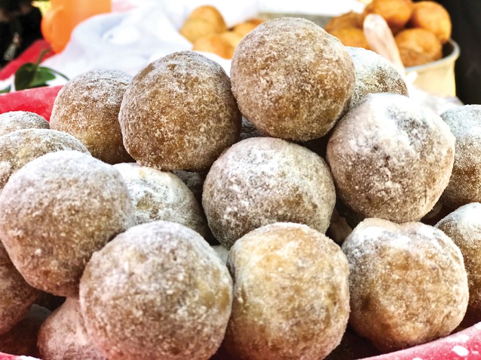 Hình dáng đặc biệt của bánh giời - Đặc sản Bắc Kạn