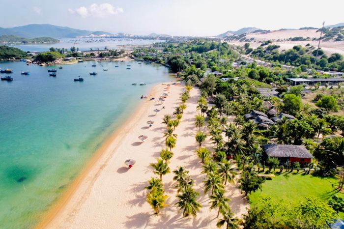 đường đến Đầm Môn Khánh Hoà