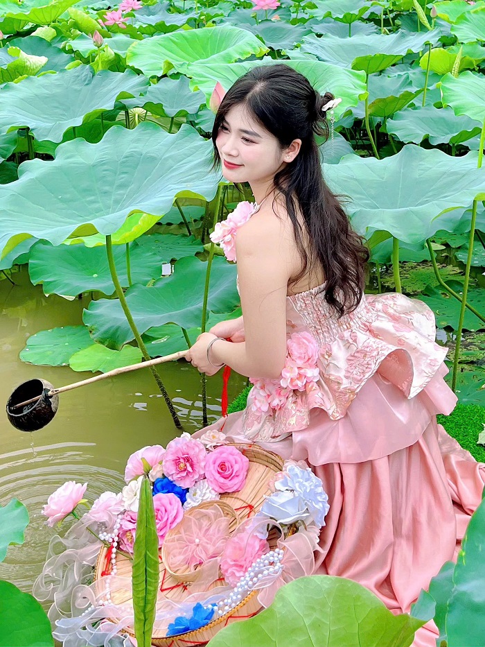 Bạn có thể tới đầm sen Âu Cơ Bắc Ninh một cách nhanh chóng