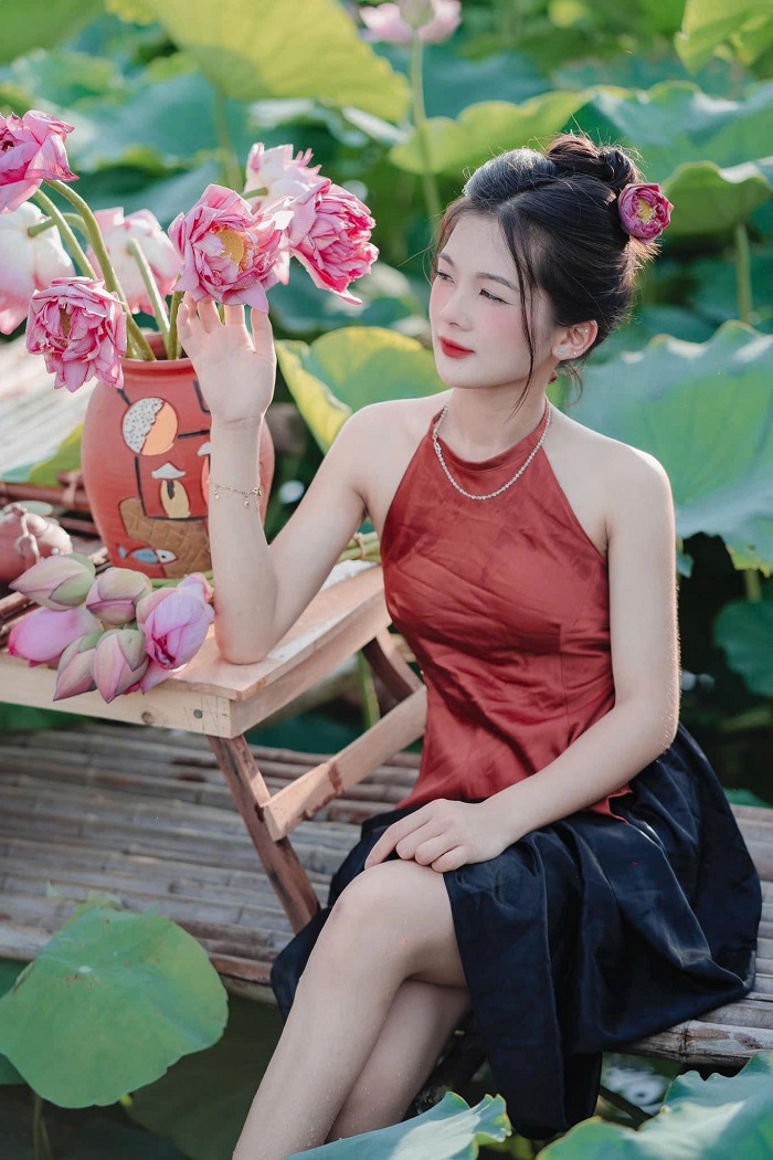 Còn chần chờ gì nữa tới đầm sen Âu Cơ Bắc Ninh ngay thôi nào