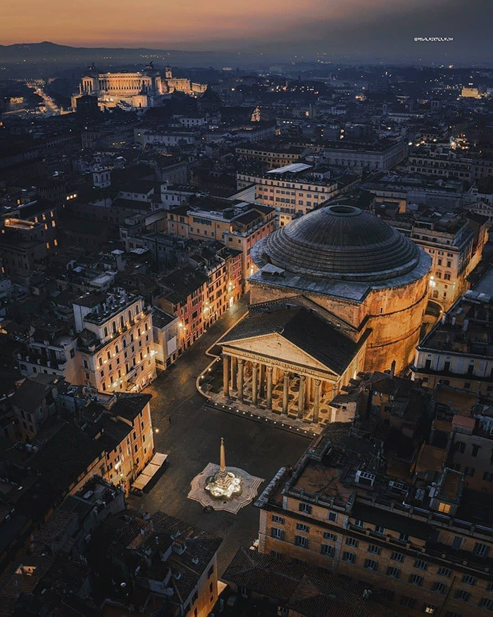 Chiêm ngưỡng đền thờ Pantheon châu Âu tuyệt đẹp