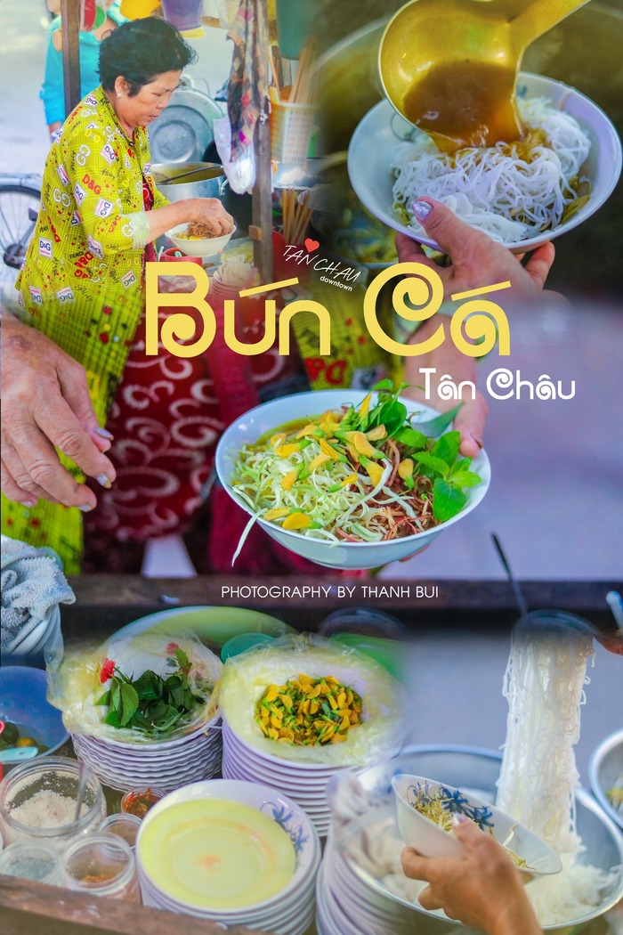 Ghé thăm các địa điểm du lịch Tân Châu An Giang - Thưởng thức đặc sản bún cá