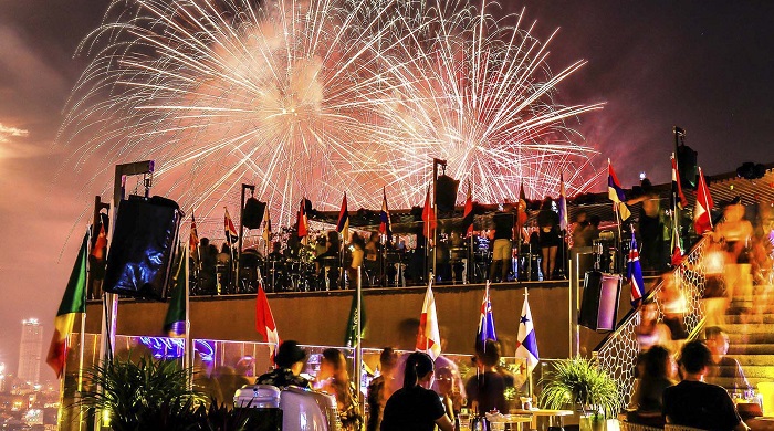 Xem pháo hoa từ trên cao – điểm ngắm pháo hoa ở Đà Nẵng tuyệt vời