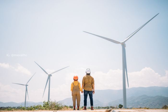 bình minh cánh đồng điện gió Đầm Nại Ninh Thuận bình minh cánh đồng điện gió Đầm Nại Ninh Thuận